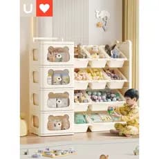 Youna prateleira brinquedos infantis lanche organizador Multi-camada pendurado cesta organizador tipo gaveta armário de