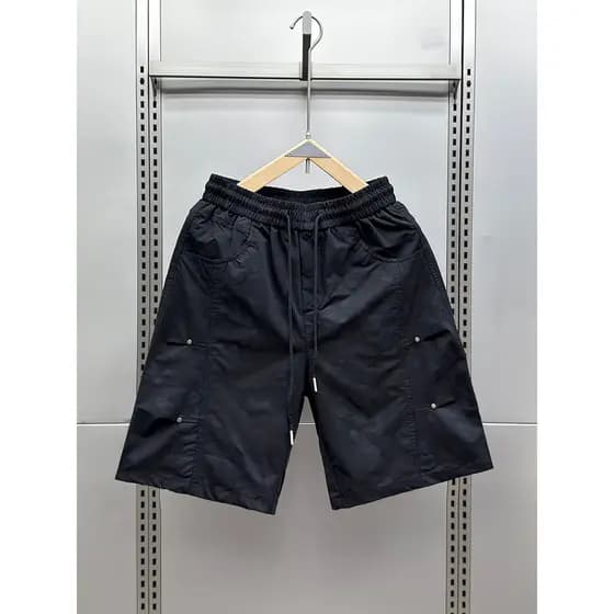 Shorts de seda gelo masculino verão estilo fino Tie-Dye calças de cinco pontos 2026 novo estilo americano Street Wear se