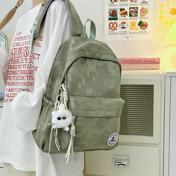 Huaxi novo produto mochila feminina estudante do ensino médio júnior estudante do ensino médio mochila estudante univers
