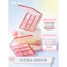 JILL LEEN Morango Urso Nove Cores Colorido Suave Névoa Blush Paleta Destacando Contorno Feminino Brilho Expansão Atmosfe