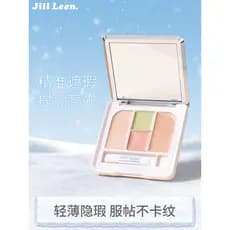 JILL LEEM Corretivo de quatro cores para base, manchas, corretivo, olheiras, marcas de Acne, iluminador facial feminino