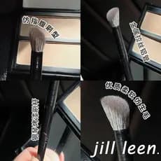JILLLEEN Nariz Sombra Pincel Contorno Pincel Sombra Pincel Silhueta Pincel de Maquiagem Portátil Dedo Barriga Tipo Cabeç