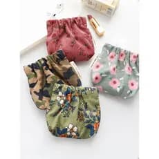 Rosa seca Retro elegante atmosfera veludo estilhaços pequeno saco feminino boca saco de ouro Mini flor moeda bolsa