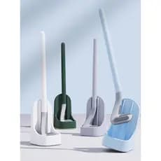 Golf Silicone luz luxo escova de toalete sem ângulo morto escova de toalete doméstica limpeza ferramenta útil toalete fi