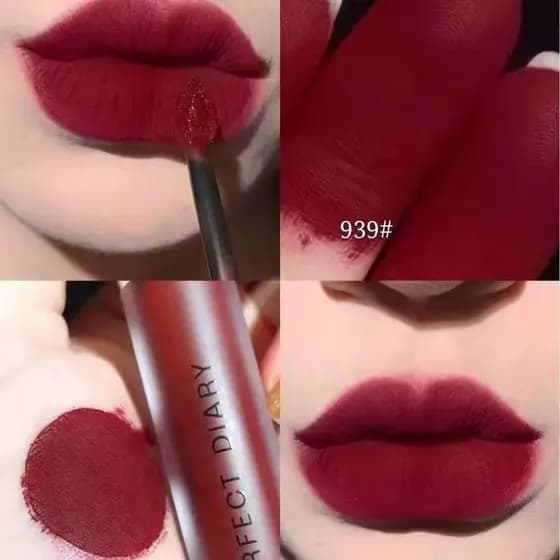 Diário perfeito cor fosca Dreamland fosco batom esmalte labial 909 veludo fosco 922 produtos domésticos estudante barato