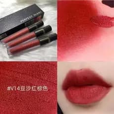 Diário perfeito veludo esmalte labial ouro veludo V14 fosco fosco v05 batom V01MINI estudante barato