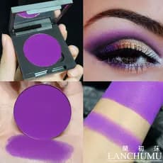 Olive Skin Eye Primer Cinza Rosa Baixo Saturado Picado Taro Tabaco Pó Roxo Monocromático Fosco Sombra Iris Lavanda Roxo
