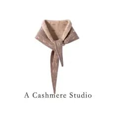 Outono inverno Cashmere malha triângulo cachecol feminino pescoço proteção quente dupla face cachecol All-Match cachecol
