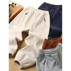 Roupas infantis meninos calças 2026 calças móveis moletom novas calças casuais infantis médias grandes roupas infantis c