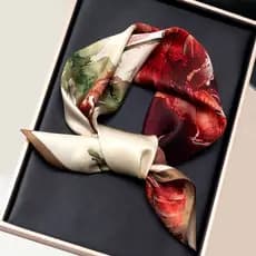 Shanghai Story lenço de seda Real feminino mãe lenço de seda amoreira seda grande lenço quadrado presente do funcionário