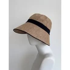 Exportado para o Japão, boné pequeno de aba larga, protetor solar, imitação de linho, verão, praia, imitação de chapéu d