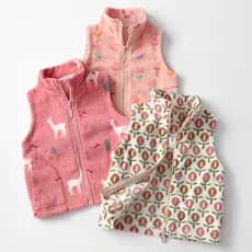 Meninas colete de lã roupas de outono novo estilo roupas infantis colete de lã do bebê colete térmico crianças outono in