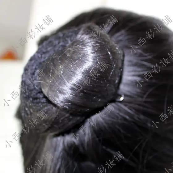 Novo produto estúdio fotográfico cabeça de balé peruca bolso Catering enfermeira profissional rede de cabelo invisível p