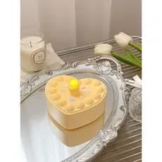 Amor bolo luz noturna áudio Bluetooth alto-falante presente de aniversário meninas namoradas prático High-End caixa de p