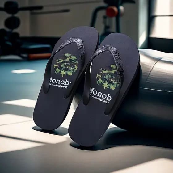 Novo estilo versão coreana Monobo chinelos flip-flops masculino pequeno macaco flip-flops simples praia ao ar livre Wear