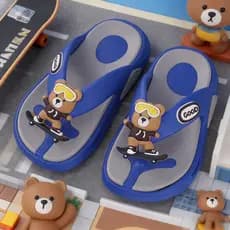 Crianças flip-flops flip-flops meninos verão 2026 novo estilo ao ar livre sapatos de praia crianças antiderrapante sandá