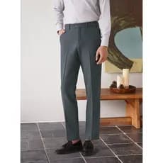 Aojia outono inverno engrossado lã calças casuais homens quentes High-End calças magro-ajuste negócios grosso terno calç