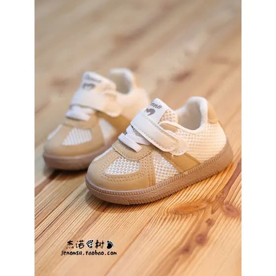 Meninos sapatos de malha respirável primavera verão crianças oco única malha sapatos bebê menina 0-1-2-3 anos de idade s