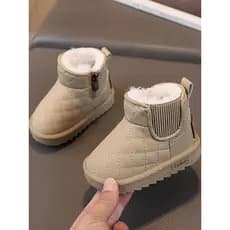Crianças botas de neve inverno engrossado meninos 1 a 5 anos de idade bebê criança sapatos velo-sapatos meninas quentes
