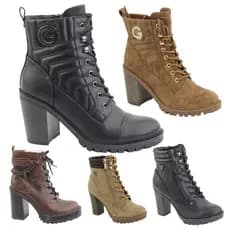 Europeu americano exportação única única senhoras moda botas de salto grosso salto alto zíper lateral tamanho grande bri