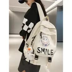 Mochila masculina simples de grande capacidade mochila de viagem feminina Casual japonês estudantes do ensino médio estu