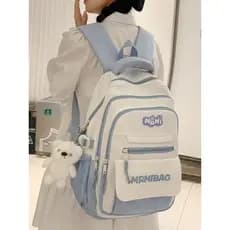 Mochila para estudantes do ensino médio com redução de carga multicamadas para estudantes do ensino fundamental