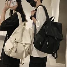 Mochila escolar feminina estudantes universitários pode instalar Design de viagem de computador mochila de grande capaci