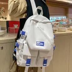 Mochila masculina ins Street Wear ferramentas estilo Casual mochila masculina grande capacidade estudantes do ensino méd