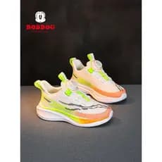 Bobo sapatos infantis meninos sapatos esportivos 2026 primavera outono novo estilo médio grande malha respirável infanti