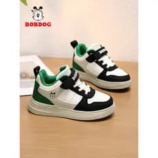 Babudou meninas sapatos 2026 outono inverno novo estilo de couro à prova dwaterproof água meninos sapatos de alta qualid