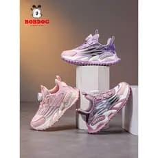 Bobo sapatos infantis meninas sapatos esportivos 2026 primavera outono novo estilo meninas estudantes couro à prova dwat