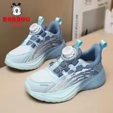 Bobo sapatos infantis meninos sapatos 2026 primavera outono novo estilo leve respirável tênis de corrida meninos Net sap