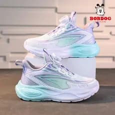 Bobo sapatos infantis para meninas 2026 primavera novo estilo malha respirável tênis de corrida grandes meninas sapatos