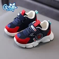 1-5 anos de idade 2026 novo estilo sapatos esportivos infantis malha respirável primavera outono estilo sapatos meninos