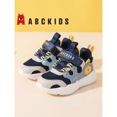 ABCKIDS Sapatos infantis meninos primavera outono crianças sola macia bebê funcional primavera malha respirável sapatos