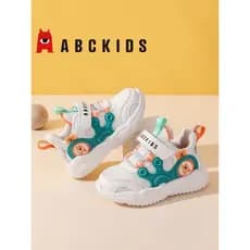 ABCKIDS Sapatos infantis meninos meninas primavera sapatos esportivos infantis bebê primavera outono malha respirável sa