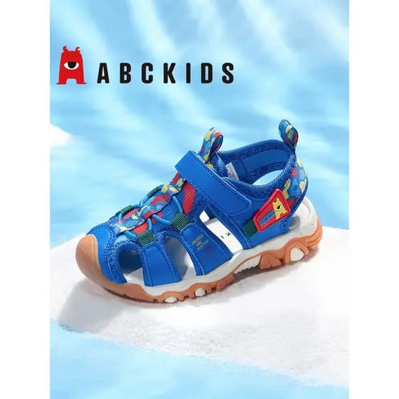 ABCKIDS Sapatos infantis meninos sapatos 2025 verão novo estilo sandálias infantis sapatos de praia carro-chefe ao ar li