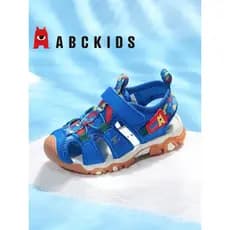 ABCKIDS Sapatos infantis meninos sapatos 2025 verão novo estilo sandálias infantis sapatos de praia carro-chefe ao ar li