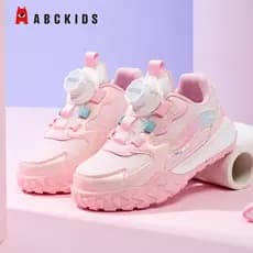 ABCKIDS Sapatos infantis para meninas 2025 outono calçados esportivos infantis primavera outono malha respirável fivela