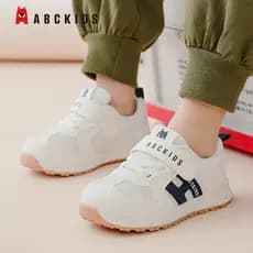 ABCKIDS Sapatos infantis 2025 Primavera Outono Calçados esportivos infantis Outono Malha Respirável Sapatos infantis de
