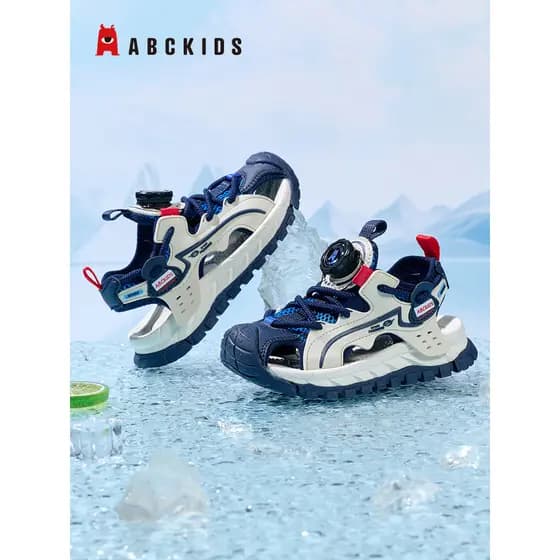 ABCKIDS Sapatos infantis meninos sapatos 2026 verão novo estilo sandálias infantis meninos esportes sandálias de praia a