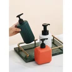 Jiadongli Sub-engarrafamento para viagem doméstica, Gel de banho tipo Push, Shampoo, óleo essencial, desinfetante para a