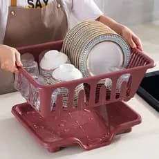 Jiadongli prato rack de armazenamento dreno prato rack filtro frutas vegetais prateleira armazenamento pauzinhos pratos
