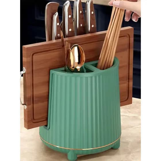 Rack de faca de cozinha bancada multifuncional titular pauzinho faca rack caixa armazenamento integrado rack faca cozinh