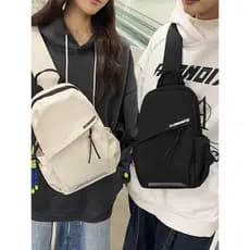 Bolsa mensageiro masculina de um ombro pequena mochila masculina bolsa de peito feminina ciclismo esportes escalada de m