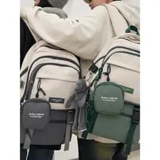 Mochila escolar estudante do ensino médio masculino estudante do ensino médio grande capacidade reduzir carga proteção c