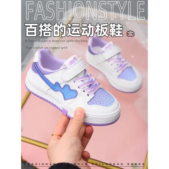 Sapatos infantis sapatos infantis tênis para meninas 2026 primavera outono novo estilo estudante sapatos infantis de can