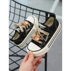Crianças sapatos crianças sapatos meninas sapatos de lona 2026 primavera novo estilo Velcro crianças sapatos meninas pri