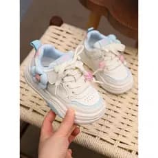 Meninas tênis crianças sapatos bonito estilo ocidental meninas crianças sapatos sola macia All-Match sapatos casuais 202