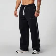 YOUNGLA estilo americano outono inverno esportes masculinos calças largas calças de treinamento de Fitness algodão borda